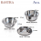 Asta Bastra Baskom 1 Set Isi 3 Stainless Steel