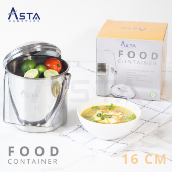 Asta Rantang Stainless Steel – Rantang Soto – Food Container – 16cm